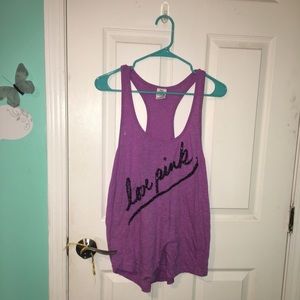 -🌌PINK racer back tank-